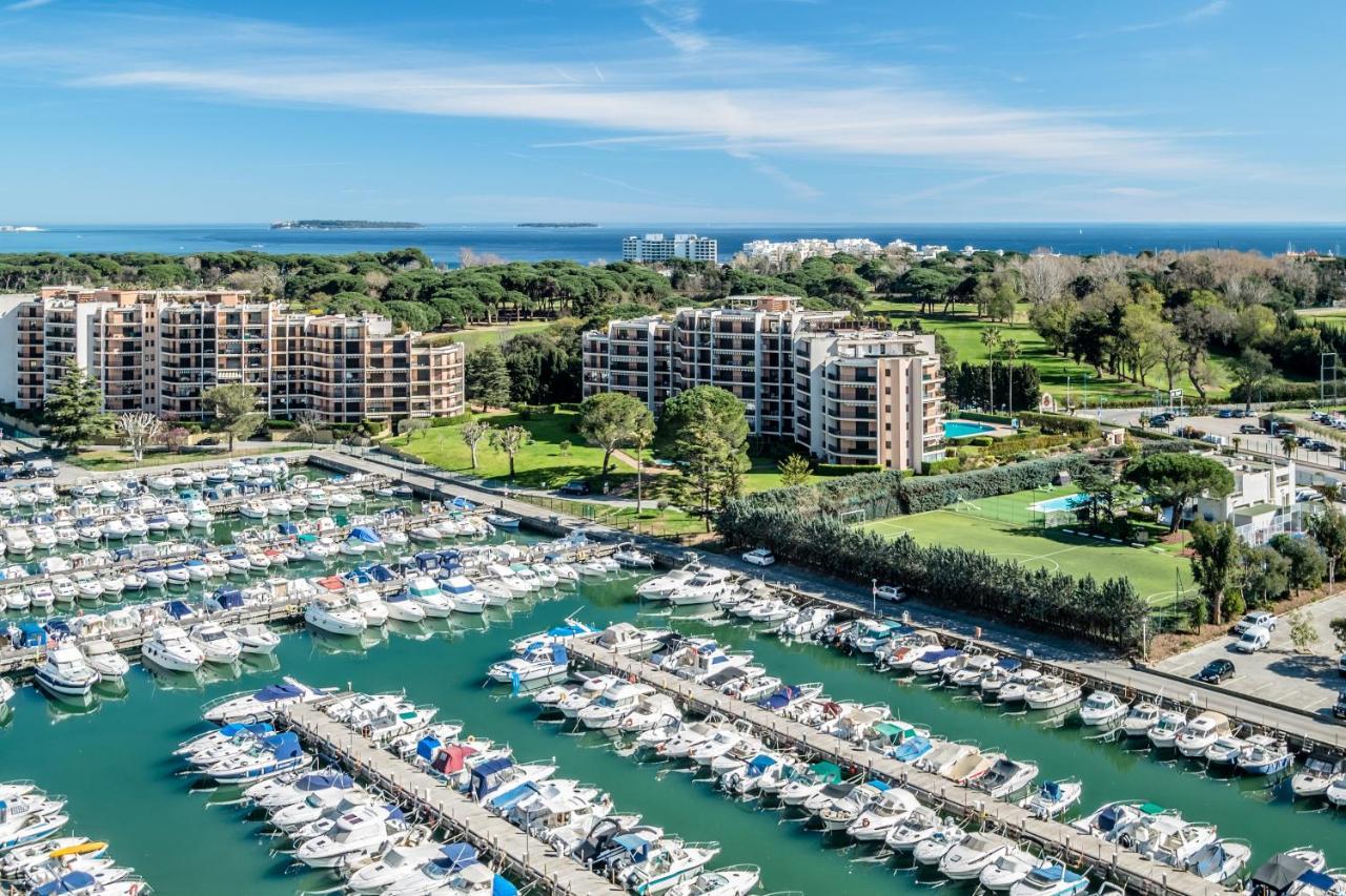 My Resid Appart Cannes Marina Vue Piscine Mandelieu Esterno foto